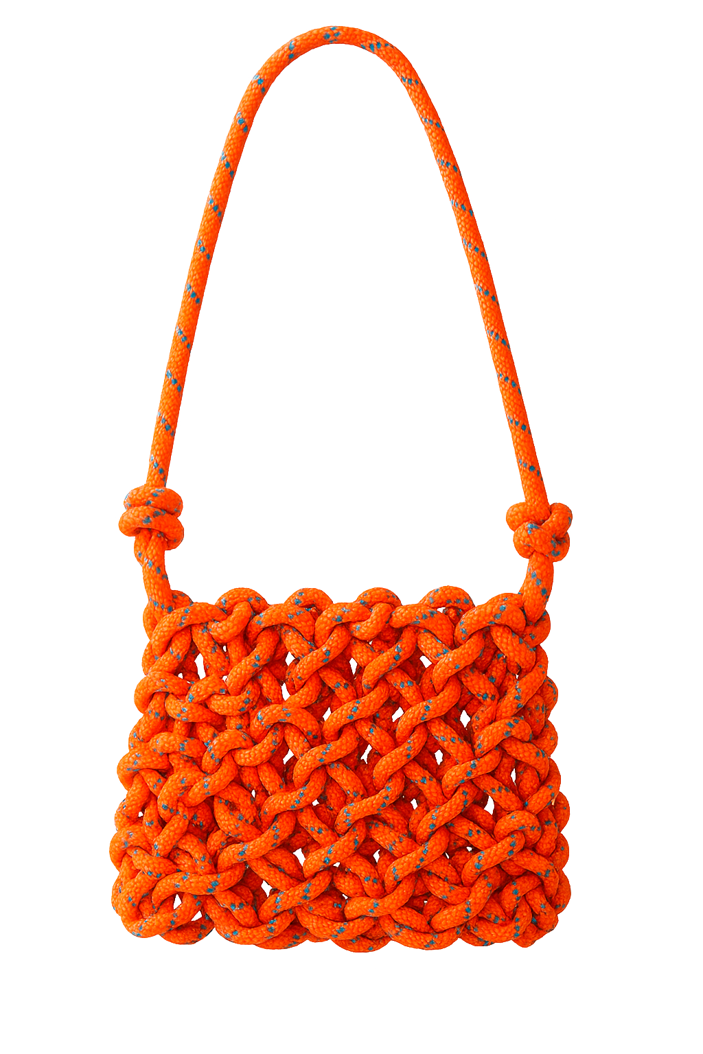 Orange rope bag