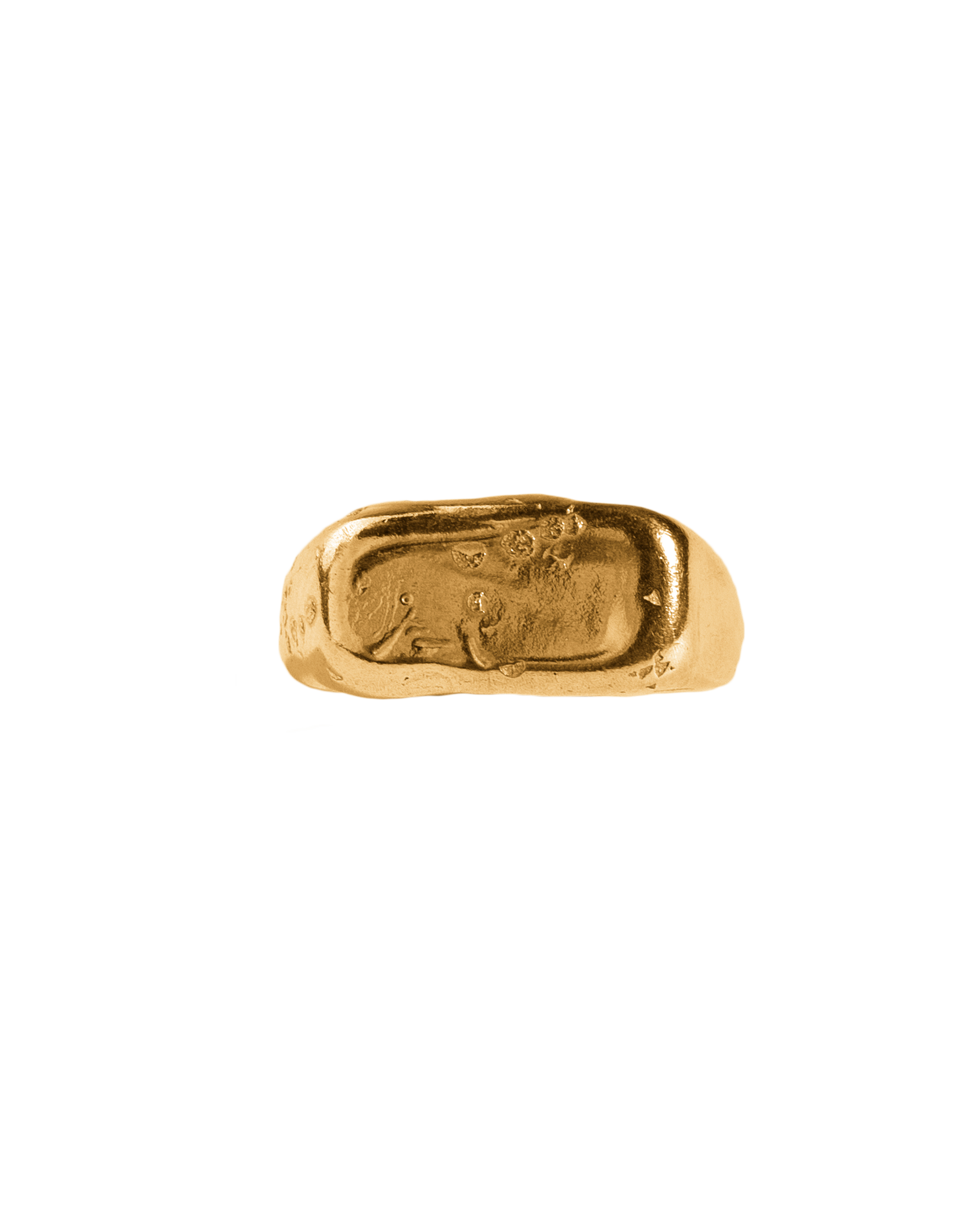 Anillo melted signet II