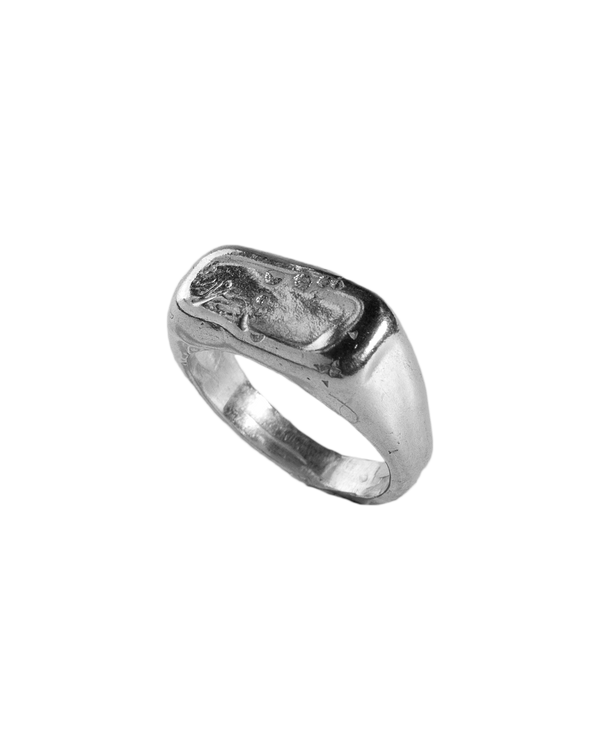 Anillo melted signet II