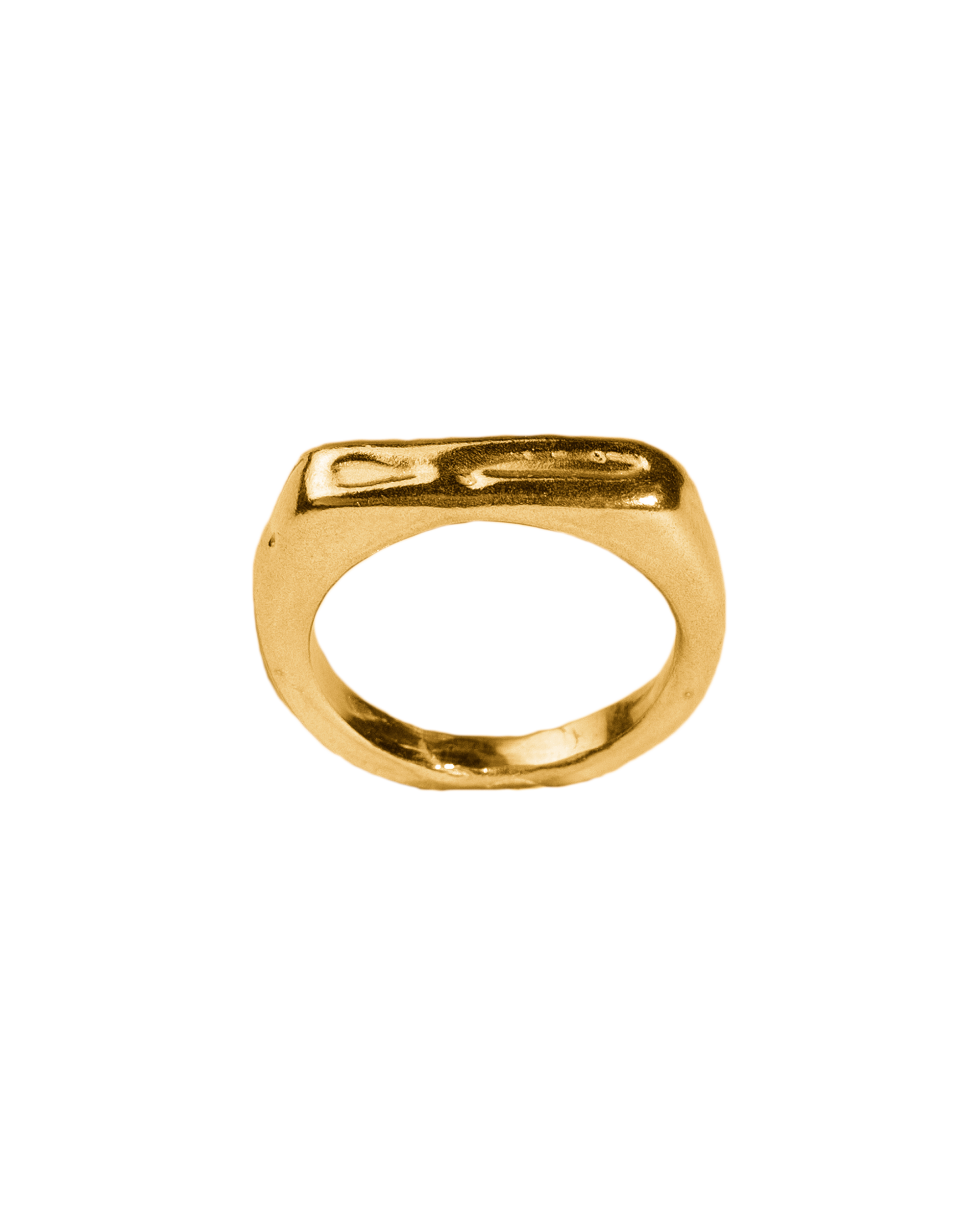 Anillo melted signet I