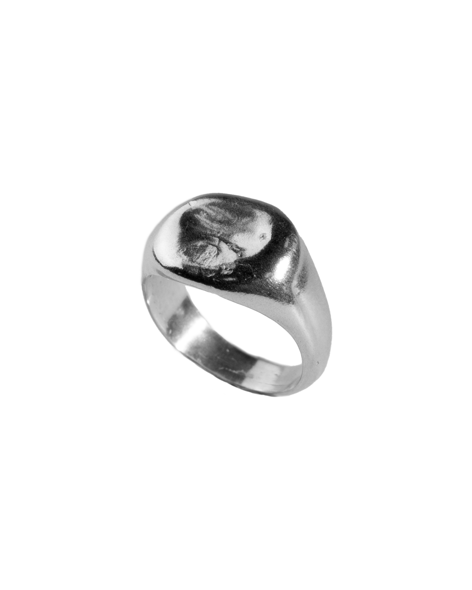 Anillo melted signet O