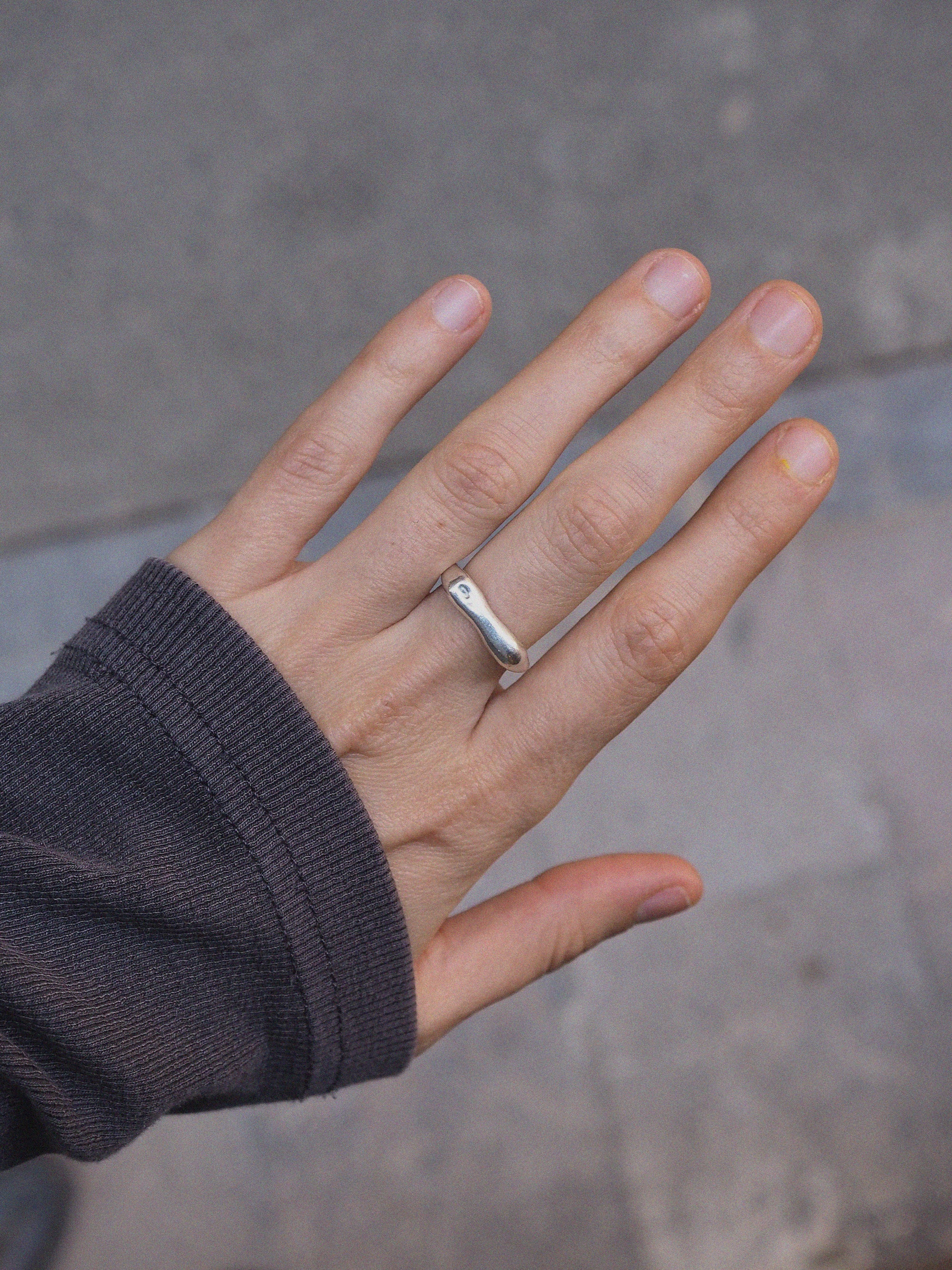 Anillo melted signet I