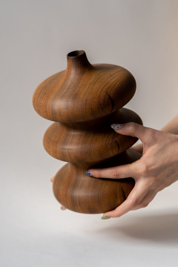 Iroko mortar