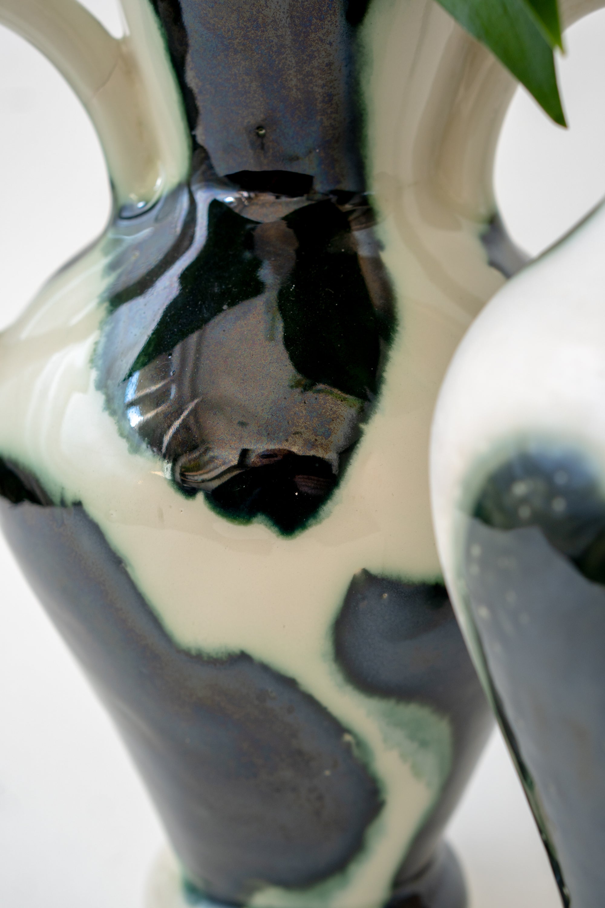 Moo Vase with Handles