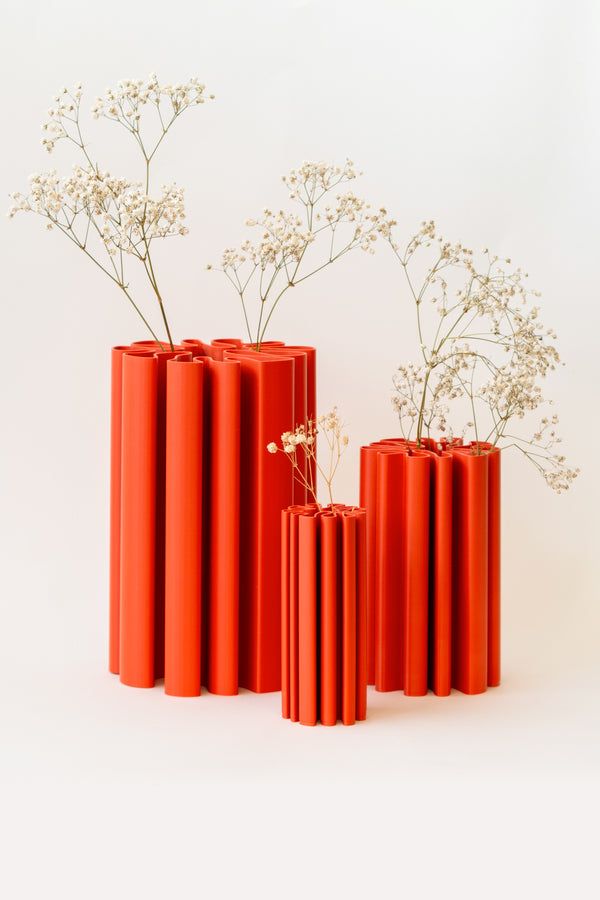 Red Koral Vase (Medium)