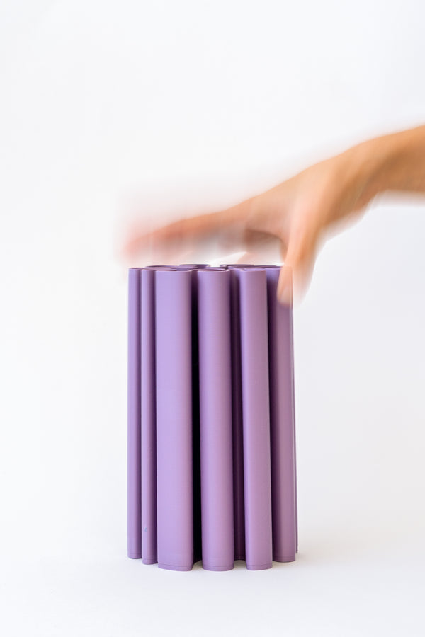 Lila Koral Vase (Medium)
