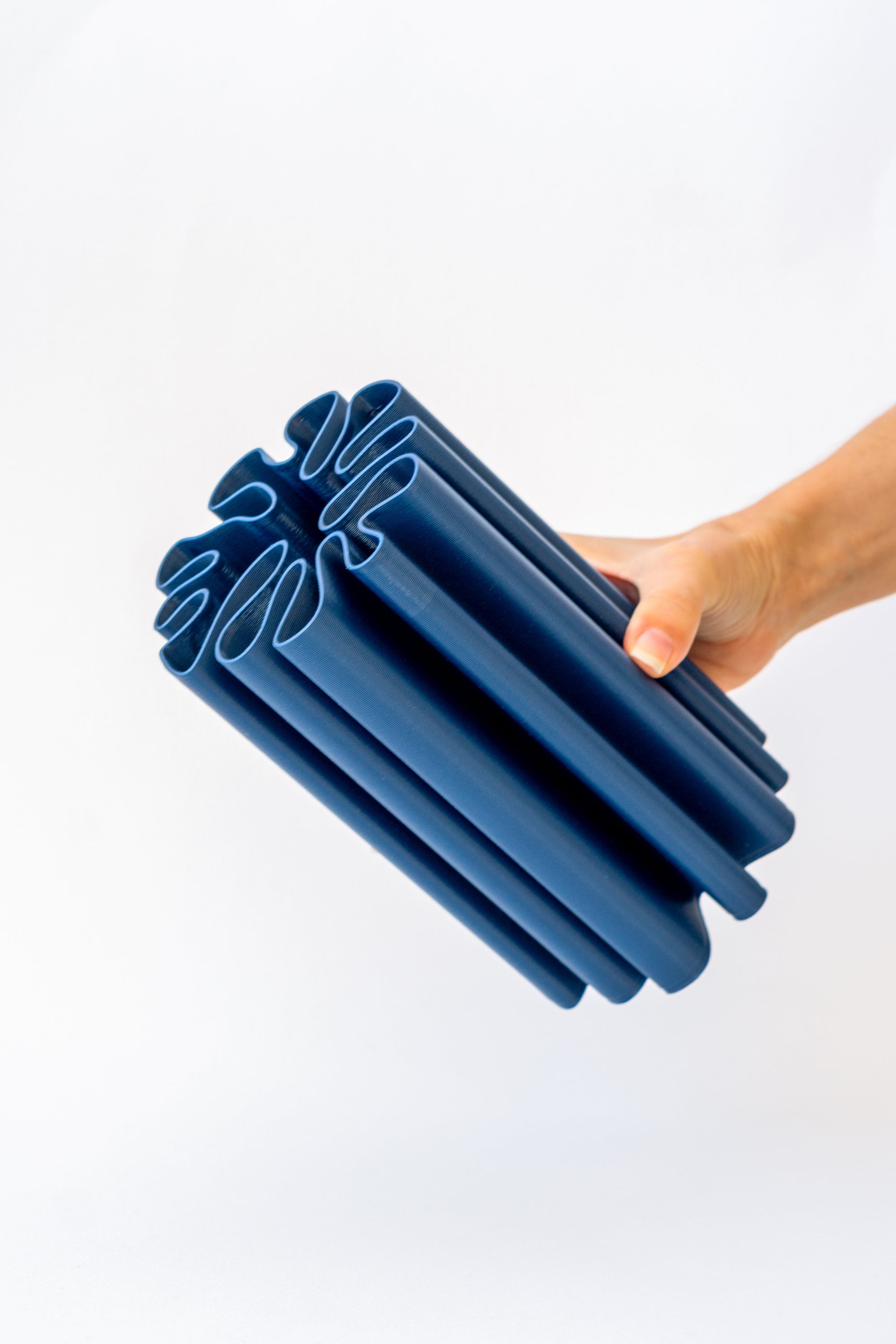 Blue Koral Vase (Medium)